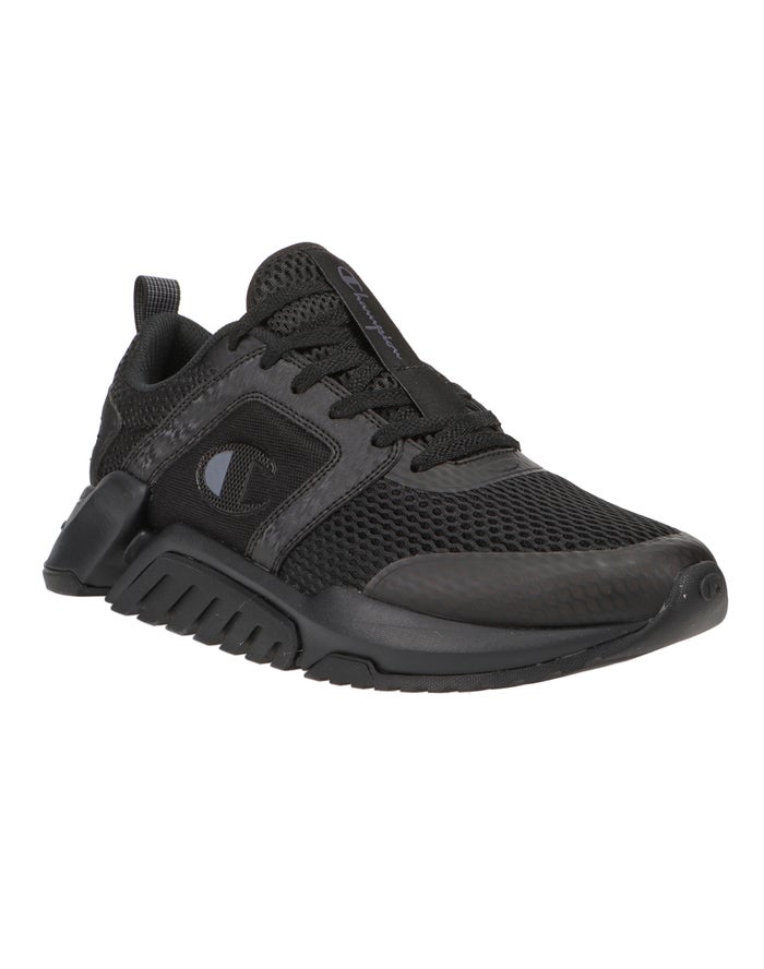 Champion Mens Sneakers NZ - D1 Lite Black ( 8137-VTREQ )